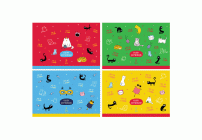 Альбом для рисования 24л. на скрепке BG Cats&Cats /АР4ск24 10916/ (313 890)