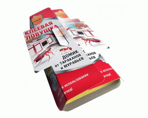 Ловушка клеевая стандартная Бдительный страж 1шт домик (316 849)