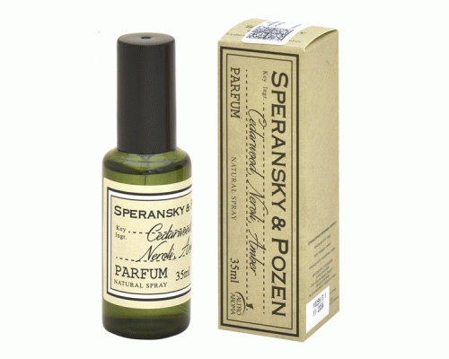 Духи женские  35мл SPERANSKY & POZEN CEDARWOOD, NEROLI, AMBER (315 014)