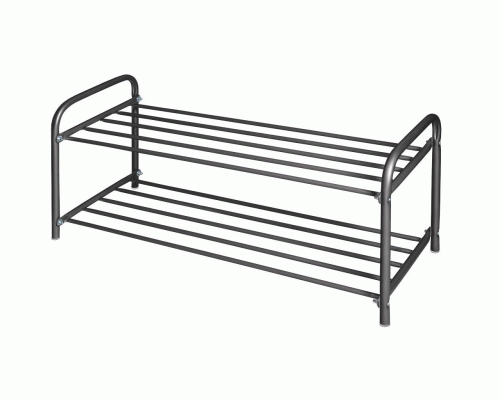 Этажерка универсальная 2-х ярусная 79*33*36см черная /ЭТК2/ (317 374)