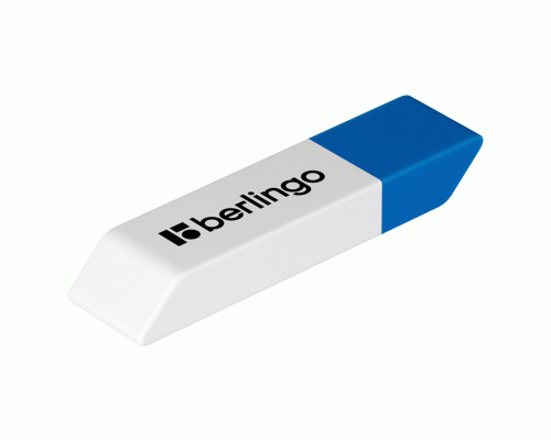 Ластик Berlingo Eraze 940 прямоугольный комбинированный, скошенный 52*14*8мм /BLc_00940/ (318 173)