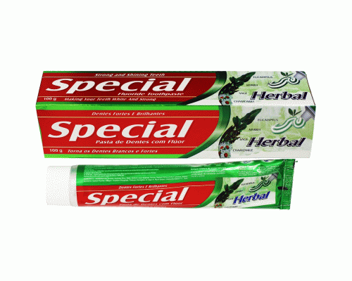 Зубная паста Special Herbal 100гр С экстрактом трав (316 929)