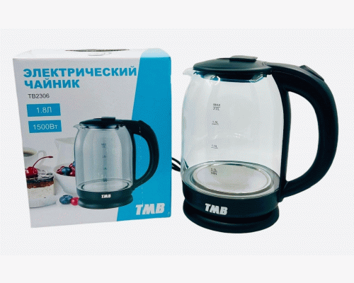 Чайник эл. 1,8л стеклянный TMB (317 822)