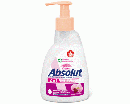 Жидкое мыло Absolut 2 в 1 250мл дикая орхидея (У-15) (207 174)