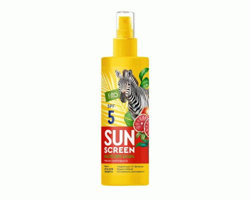 Масло для загара SPF5 SUN SCREEN 150мл (318 663)