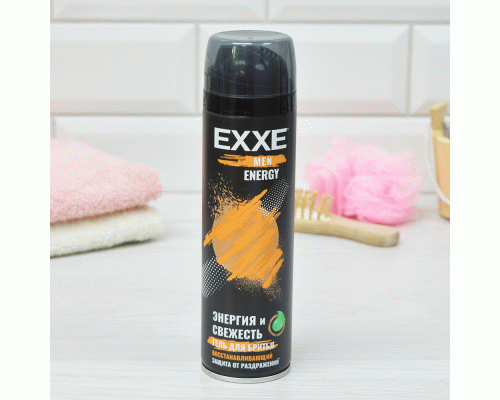 Гель для бритья EXXE Восстанавливающий Energy, 200 мл (318 704)