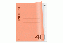 Тетрадь 48л кл. BG UniTone. Neon оранжевая /Т5ск48_пл 12473/ (318 175)