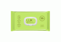 Полотенца влажные LUX  60шт очищающие универсальные с календулой и аллантоином (318 182)