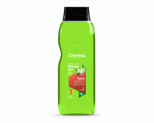 Гель для душа DERELA 750мл яблоко (318 943)
