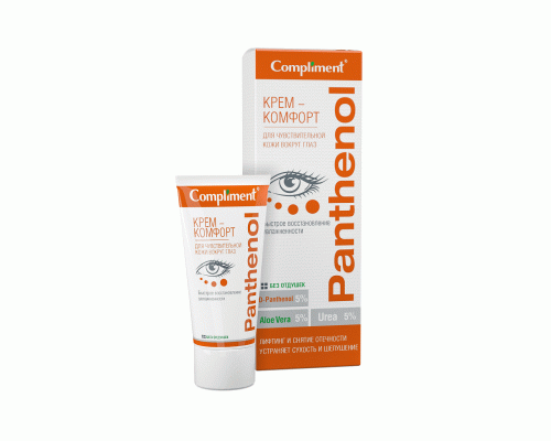 Крем вокруг глаз Compliment Panthenol 25мл для чувствительной кожи (319 188)