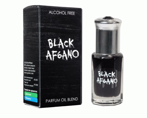 Масло парфюмированное женское 6мл Black Af6ano (319 030)