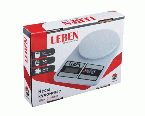 Весы кухонные эл. 5кг (242 299)