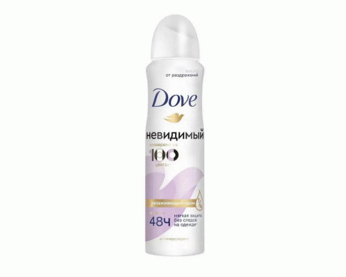 Дезодорант жен. DOVE aer 150мл невидимый безупречная защита (319 246)