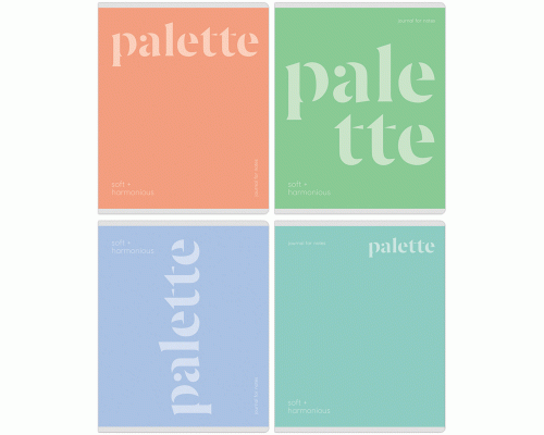 Тетрадь 48л кл. BG Monocolor. Palette /Т5ск48 11029/ (319 411)