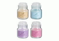 Свеча арома Grace Candle 80г ваниль, хлопок, лаванда, красные фрукты NEW GALAXY (318 887)