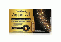Флюид ComplimentArgan Oil 7*2мл с аргановым маслом и антиоксидантным комплексом для лица, шеи (319 192)
